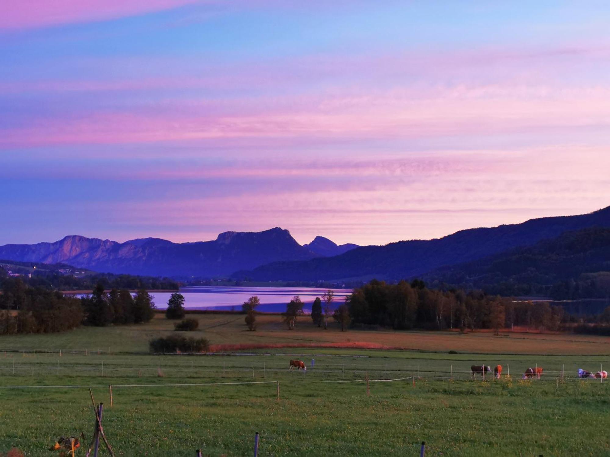 Oberhofen am Irrsee Sunnhofヴィラ エクステリア 写真