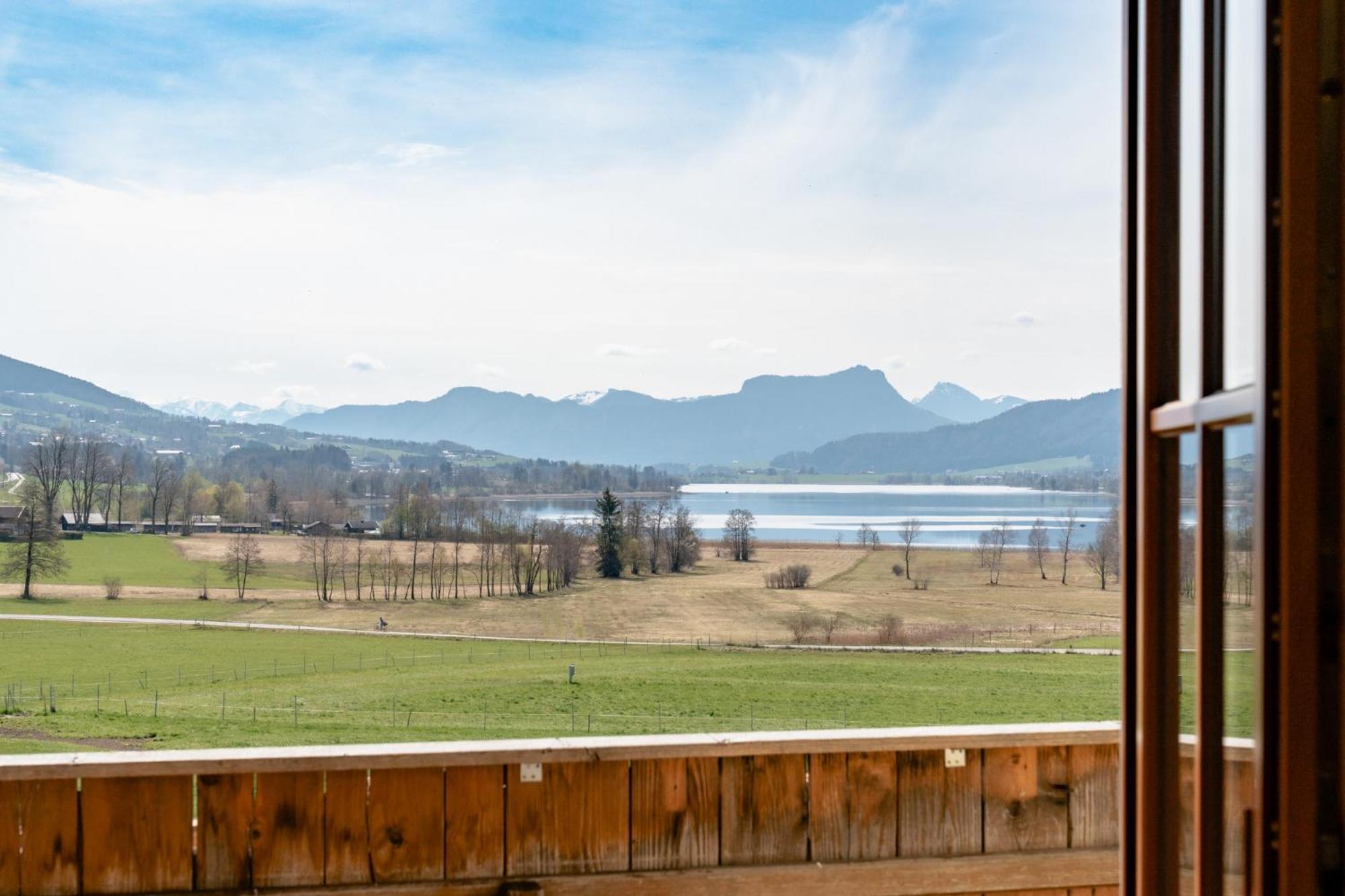 Oberhofen am Irrsee Sunnhofヴィラ エクステリア 写真